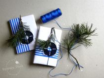 Nautical Gift Wrapping Design by Daga